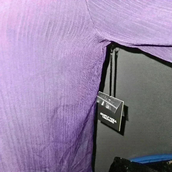 Simply Vera Womans Blouse Size S. - Picture 3 of 12